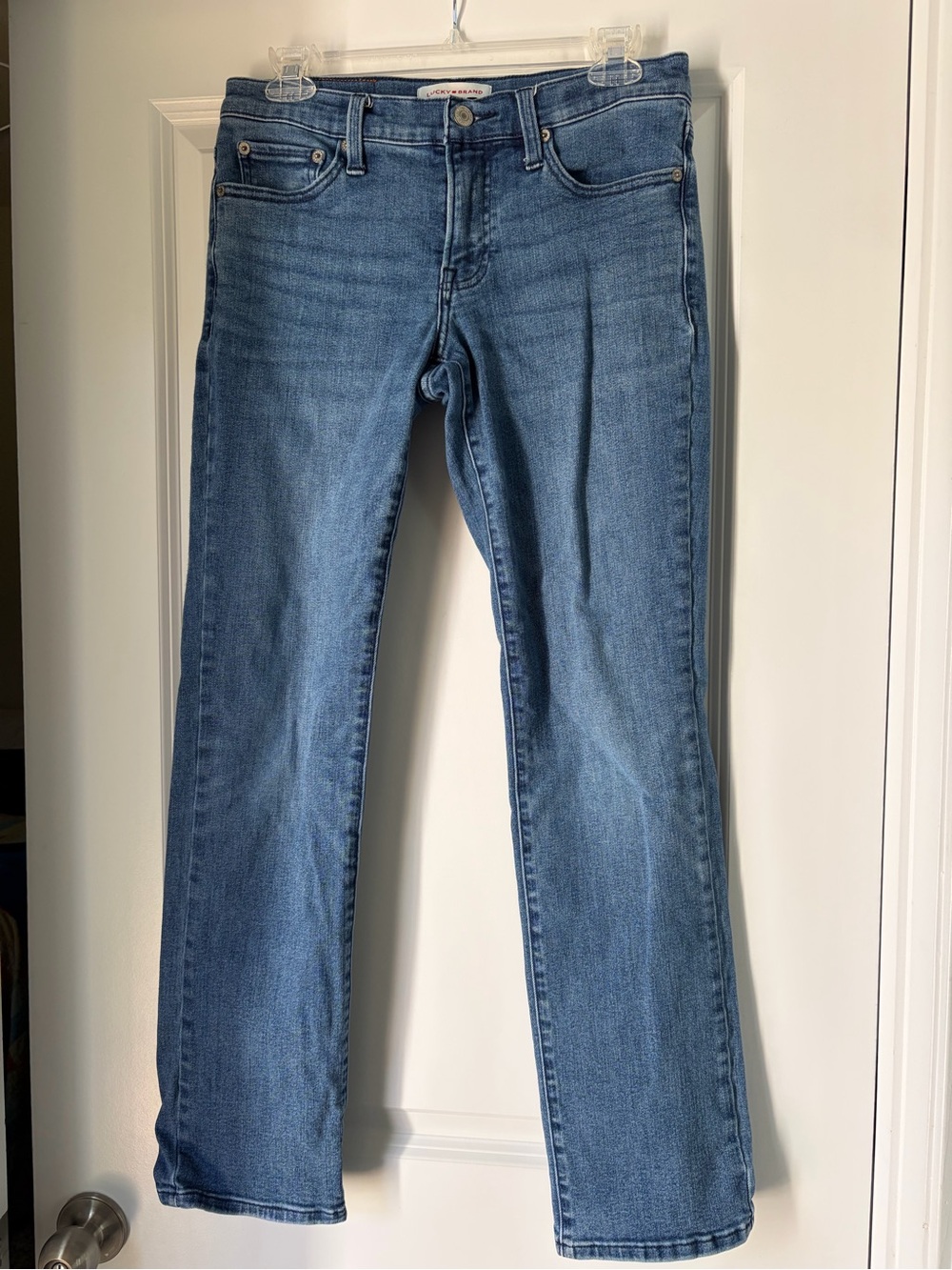 Women’s Lucky Brand Classic Straight Blue Jeans